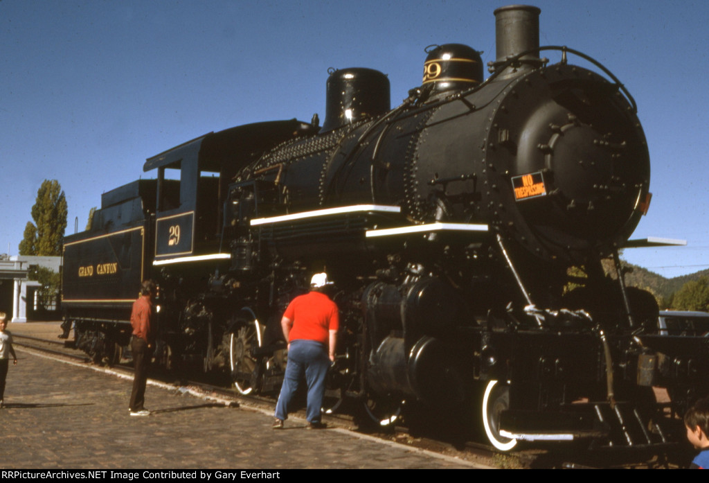 GCRY 2-8-0 #29 - Grand Canyon Rwy